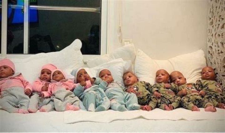 World’s Only Nontuplets Seen In 1st Photos Back Home In Mali 1 Year After Being Born In Morocco