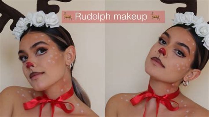 North West’s Rudolph The Red-Nosed Reindeer Makeup Tutorial — Watch – Hollywood Life