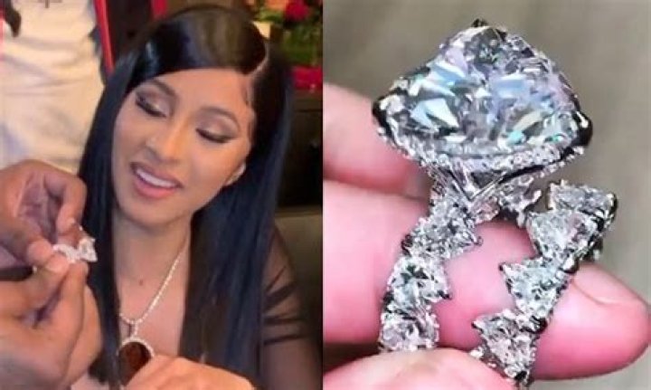 Offset Gives Cardi B Diamond Ring For Her Birthday – Hollywood Life