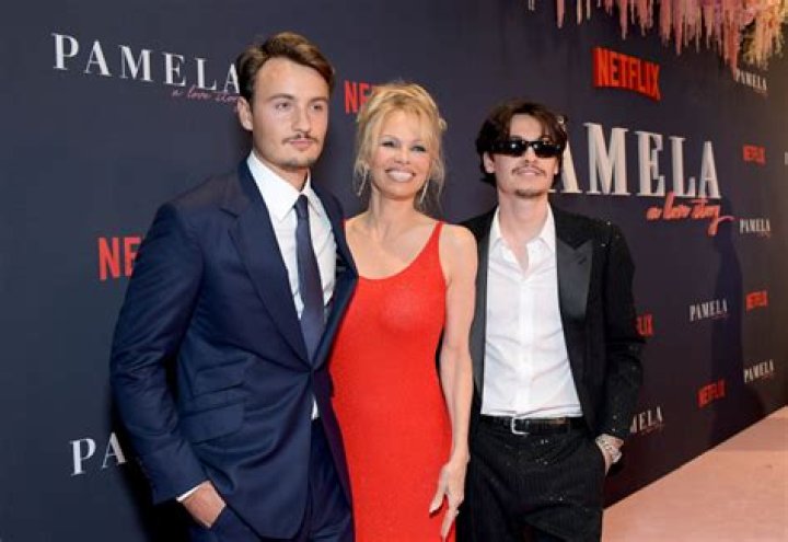 Pamela Anderson’s Son Brandon Moved To NYC With Her As She Preps For Broadway: He’s ‘Her Rock’