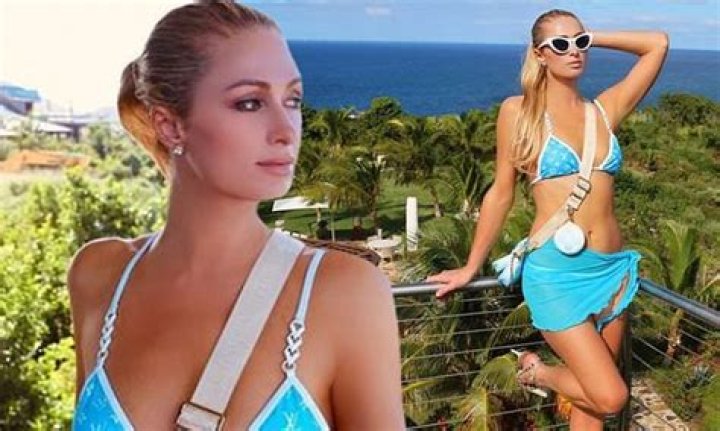 Paris Hilton Shows Off Incredible Bikini Body As She Enjoys Tropical Vacation With Friends