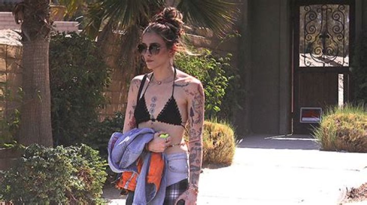Paris Jackson In Black Bikini Top At Coachella: Photos – Hollywood Life