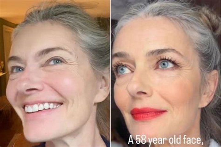 Paulina Porizkova Reveals Her ’58-Year-Old Face’ With & Without Makeup In New Video: See The Transformation