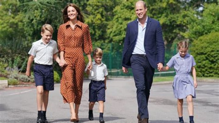 Prince George, 8, & Princess Charlotte, 6, Look So Grown Up At Prince Philip’s Service: Photos