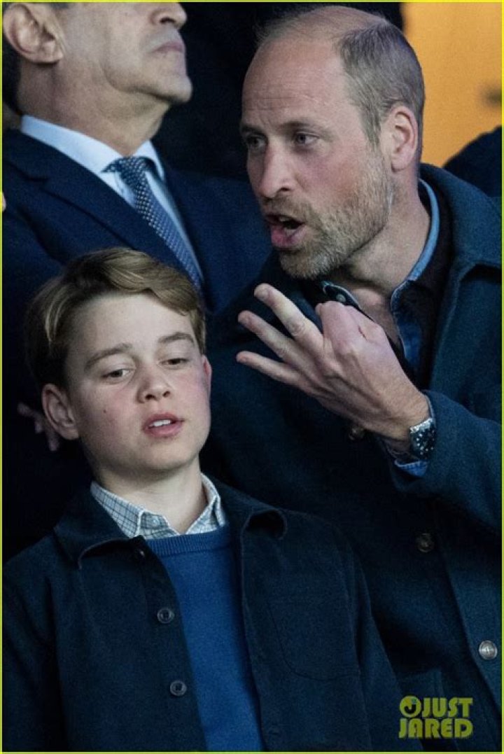 Prince George, 7, Looks Identical To Prince William At Family Outing To England Soccer Game: Photos