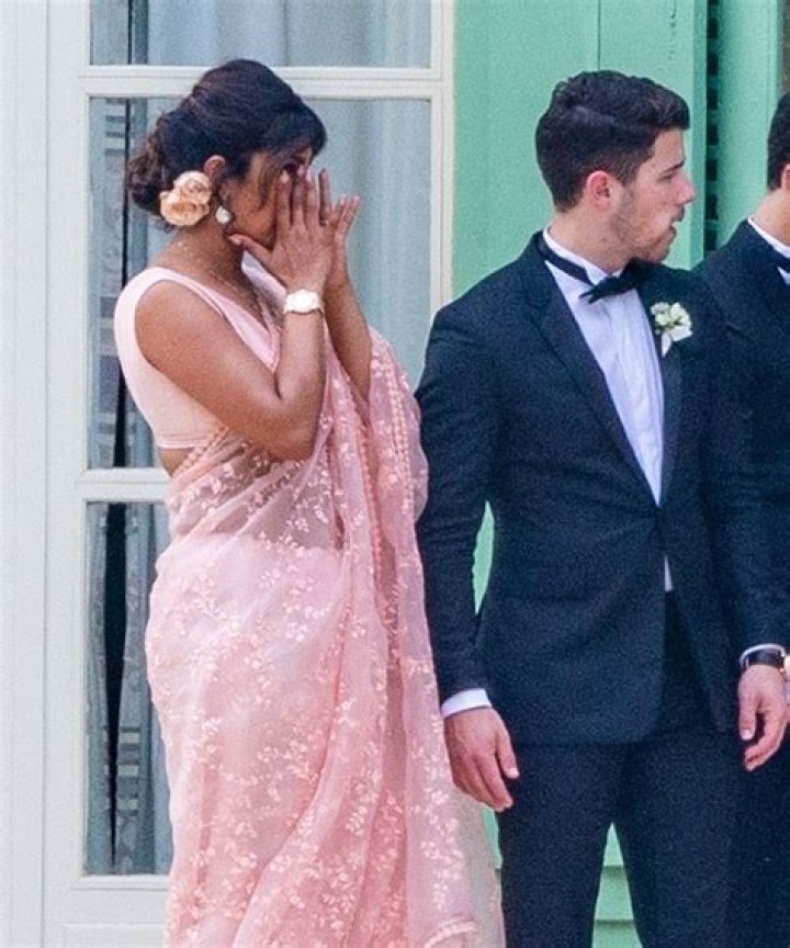 Priyanka Chopra Cries At Joe Jonas & Sophie Turner Wedding-Tearful Pic – Hollywood Life