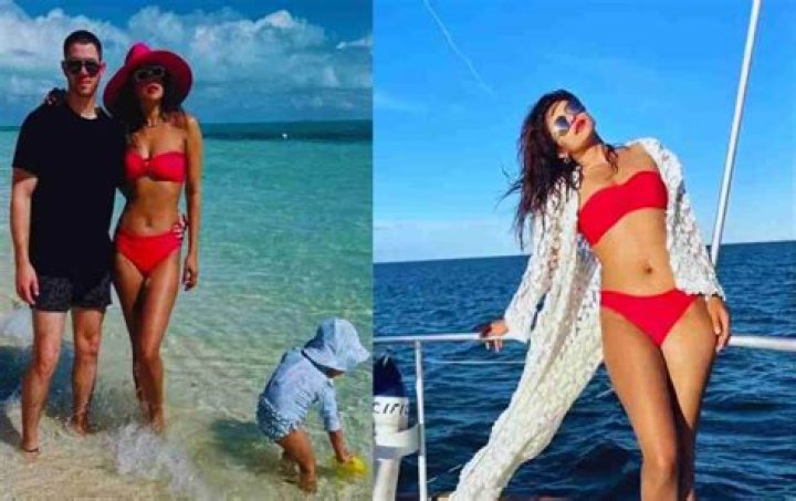 Priyanka Chopra Stuns In Sexy Swimsuit Shots Taken By ‘Hubby’ Nick Jonas On Vacation