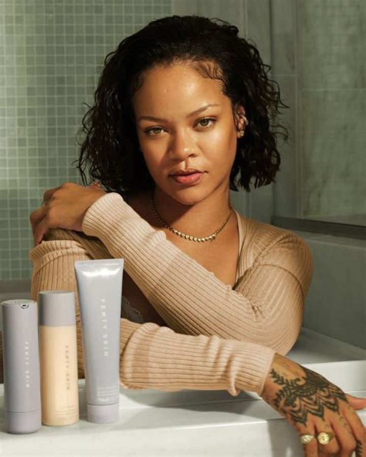 Rihanna Goes Completely Makeup-Free & Shows Off Her Nightly Skincare Routine — Watch