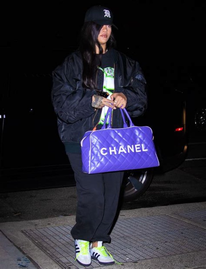 Rihanna Spotted In 1st Photos Since Announcing Super Bowl Halftime Show, With Giant Chanel Bag