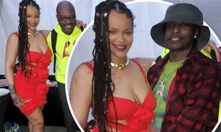 Rihanna Rocks Red Mini With A$AP Rocky At Beenie Man Concert – Hollywood Life