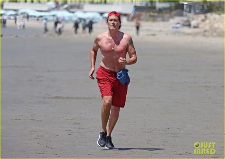 Rob Lowe, 56, Looks Buff While Going Shirtless During A Beach Day – See Pic