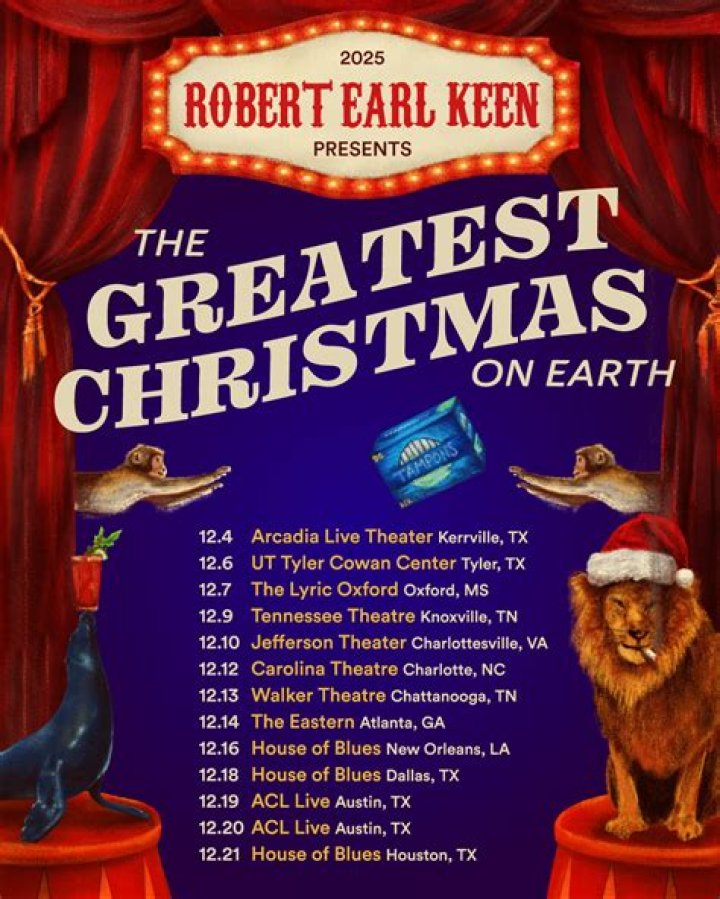 Robert Earl Keen ‘Reinvents’ His Xmas Concert For A Holiday Livestream – Hollywood Life