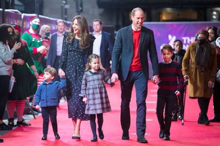 Kate Middleton & Prince William Take George, Charlotte & Louis To First Red Carpet: See Pic