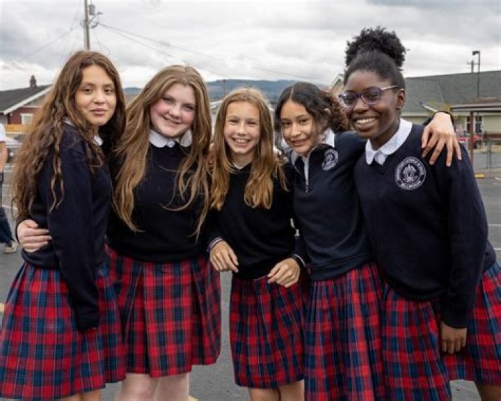 Royalty Brown, 6, Looks Too Cute In Her School Uniform For 1st Day Of 1st Grade