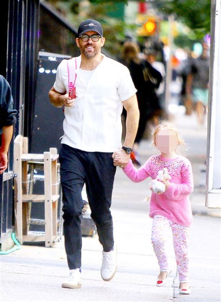 Ryan Reynolds Holds Hands With Daughter Inez, 3, After It’s Revealed Blake Lively Gave Birth To 3rd Child