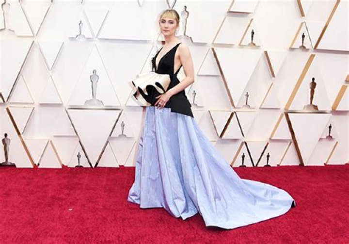 Wows In Plunging Gown & Shows Off Bangs – Hollywood Life