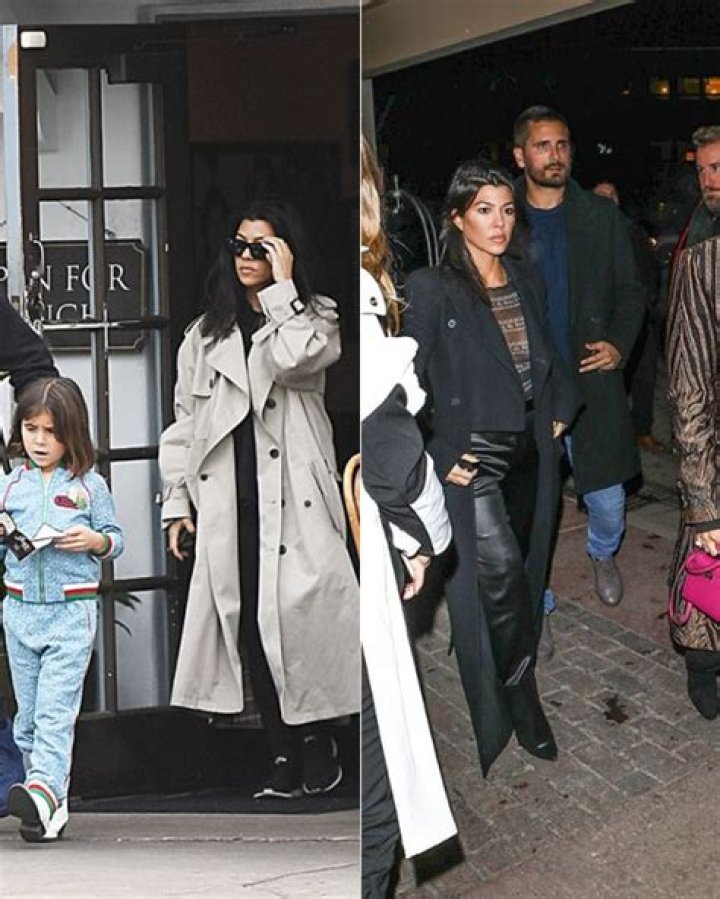 Scott Disick Was ‘Polite’ To Kourtney Kardashian & Travis Barker In Awkward Wedding Run-In