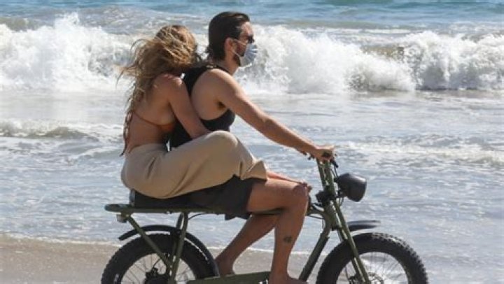 Sofia Richie & Scott Disick Ride On His Motorbike During Beach Outing With His Son Reign, 5