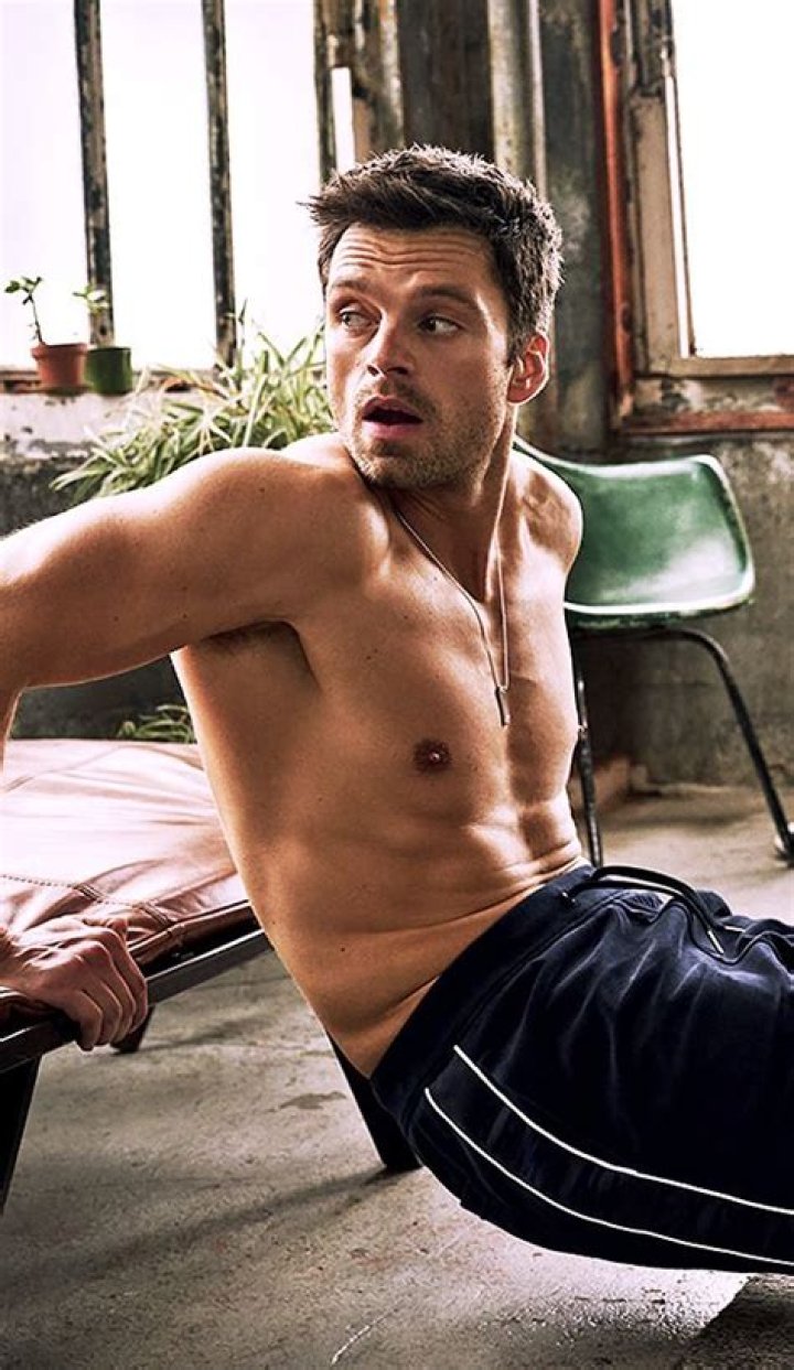 Sebastian Stan Looks Just Like Tommy Lee As He Goes Shirtless On’ Pam & Tommy’ Set — See Pic