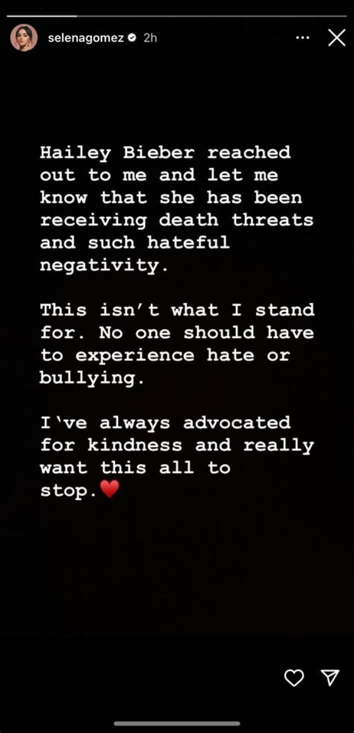 Selena Gomez Defends Hailey Bieber From Death Threats Amidst Drama – Hollywood Life