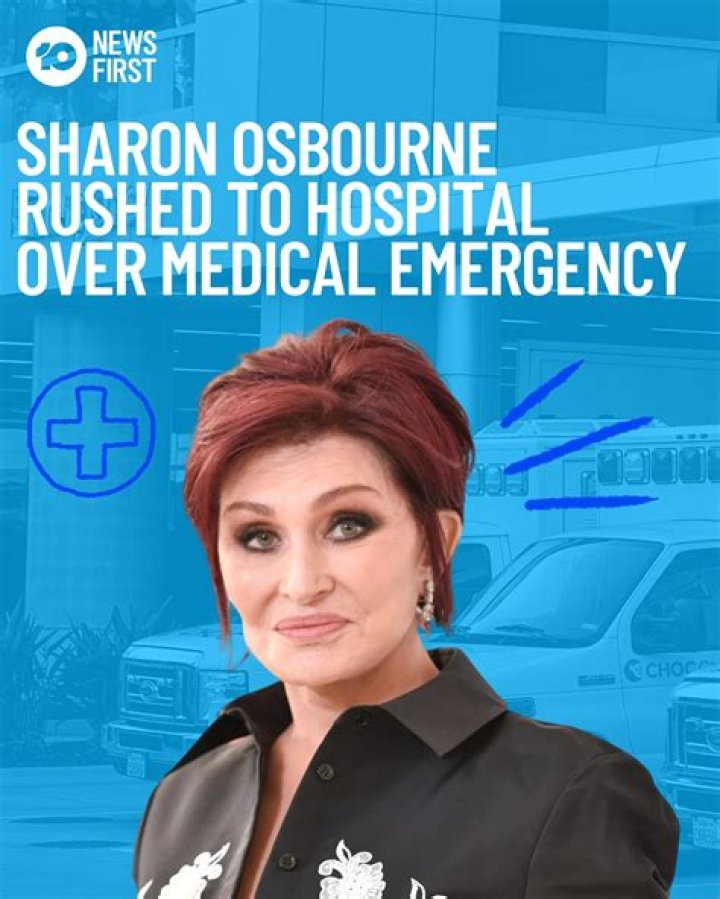 Sharon Osbourne ‘Given All Clear’ After Being Rushed To Hospital For Emergency