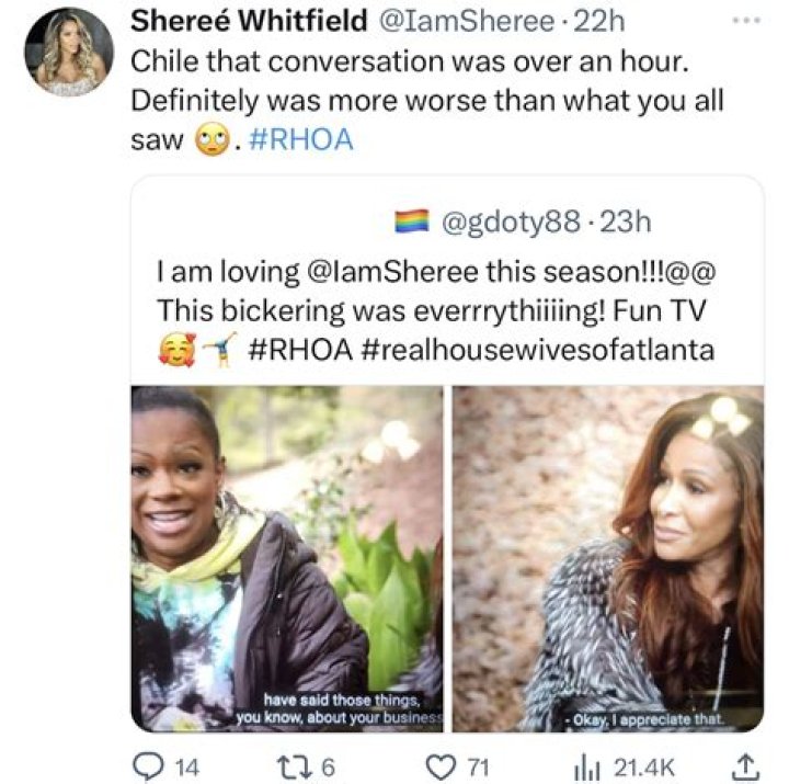 Sheree Whitfield Returning To RHOA? She Reveals The Truth – Hollywood Life