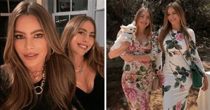 Sofia Vergara, 47, & Niece Claudia, 27, Stun In Flattering Dresses While Attending A Zoom Wedding