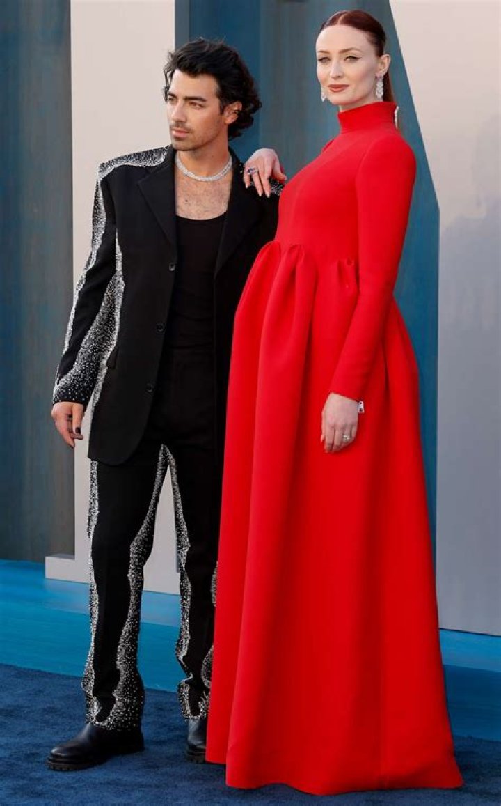 Sophie Turner’s Baby Bump Peeks Out From Under Her Top While Out With Joe Jonas