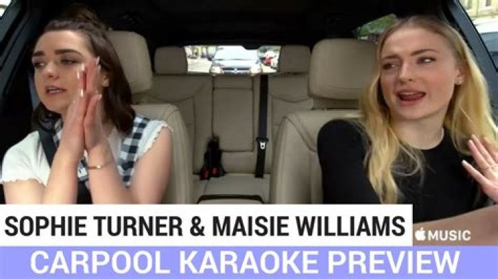 Sophie Turner & Maisie Williams Belt Out Justin Bieber In Hilarious New ‘Carpool Karaoke’