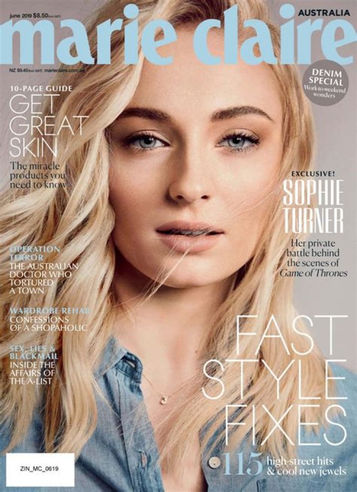 Sophie Turner’s ‘Marie Claire’ Photo Shoot — Pics