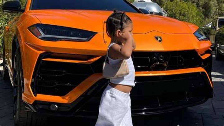 Stormi Webster, 3, Looks Too Cute Posing In Front Of Kylie Jenner’s $400K Lamborghini — See Pic