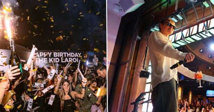 Tate McRae Kisses The Kid LAROI on 21st Birthday & Makes Relationship Instagram Official