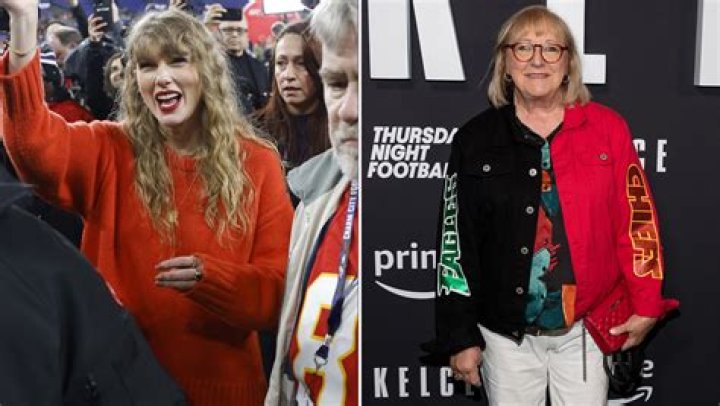 Taylor Swift Hugs an Emotional Donna Kelce on the Field After Travis’ AFC Championship Win