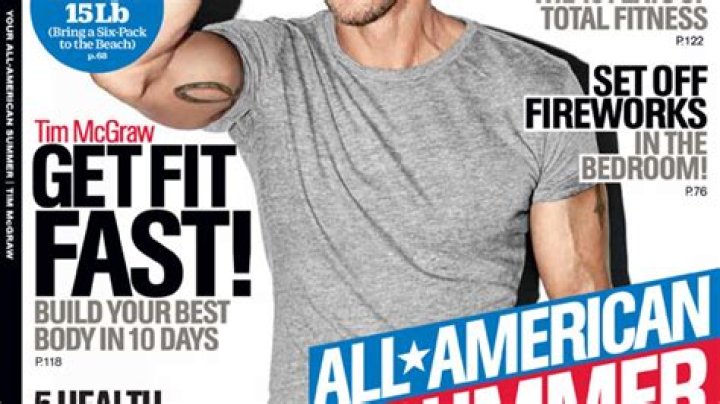 Tim McGraw’s Abs & Muscles On ‘Men’s Health’ — Faith Hill’s Hubby Wows At 47 – Hollywood Life