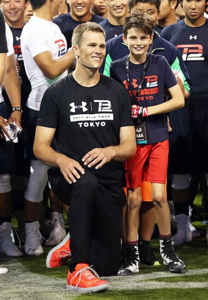 Tom Brady Bonds With Son Jack, 14, After Massive Buccaneers Win On Football Sunday — Watch