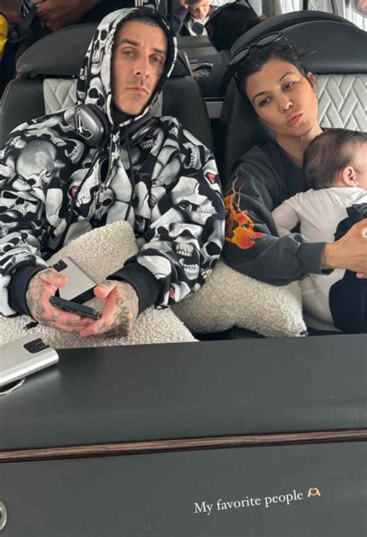 Travis Barker Kisses Kourtney Kardashian On Getaway: ‘Laguna Beach With You Forever’