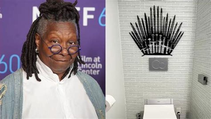 Whoopi Goldberg Shows Kit Harington Her Game Of Thrones-Themed Toilet – Hollywood Life
